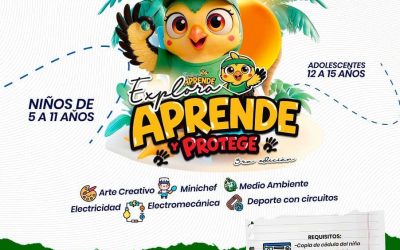 🌟👧👦 ¡Iniciamos los Cursos Vacacionales «Explora, Aprende y Protege 2026»! 📚