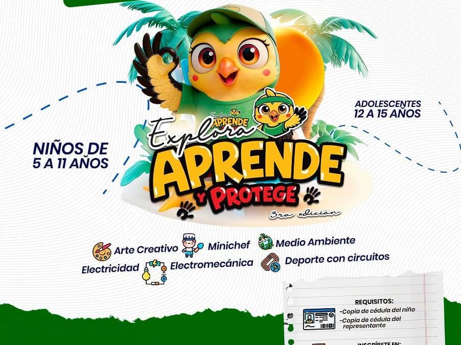 🌟👧👦 ¡Iniciamos los Cursos Vacacionales «Explora, Aprende y Protege 2026»! 📚