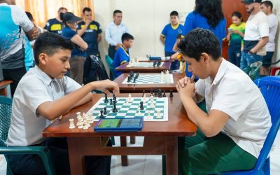 competencia de ajedrez en las categorías sub 14 y sub 16